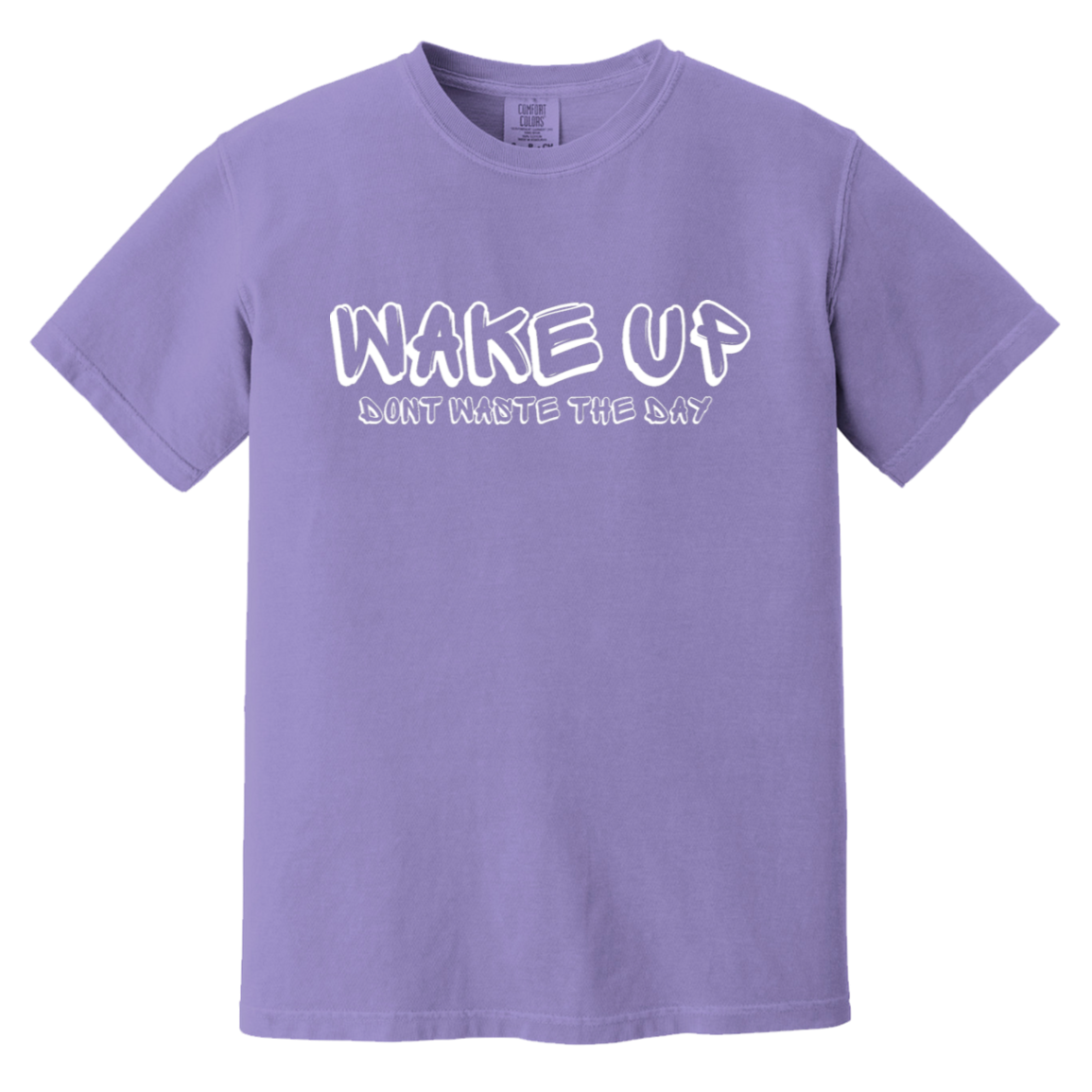 WAKE UP Heavyweight Graffiti Logo Shirt