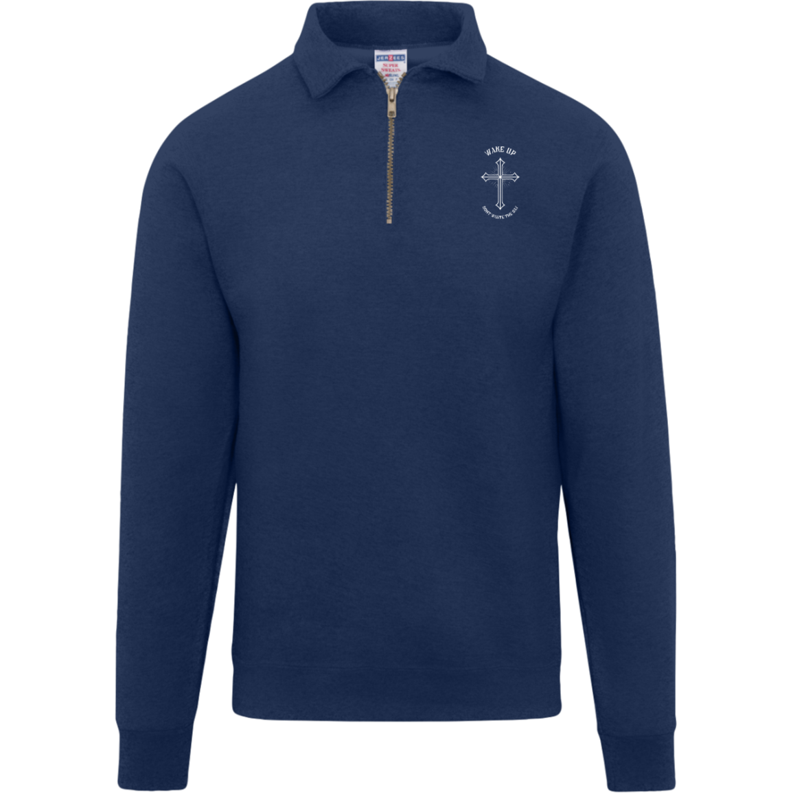 WAKE UP T.W.S.Y.F. Remastered Quarter Zip Pullover