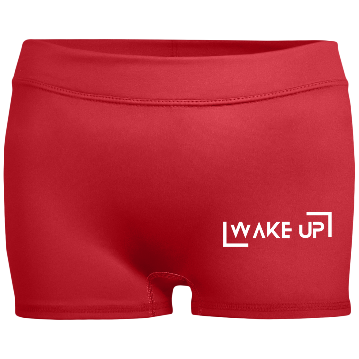 WAKE UP Activewear Ladies' Fitted  2.5 inch Inseam Shorts