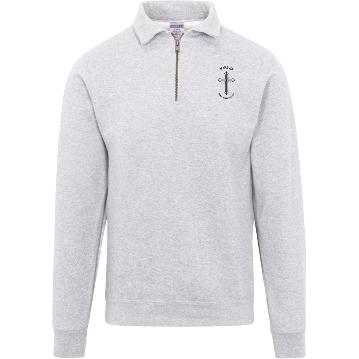 WAKE UP T.W.S.Y.F. Remastered Quarter Zip Pullover