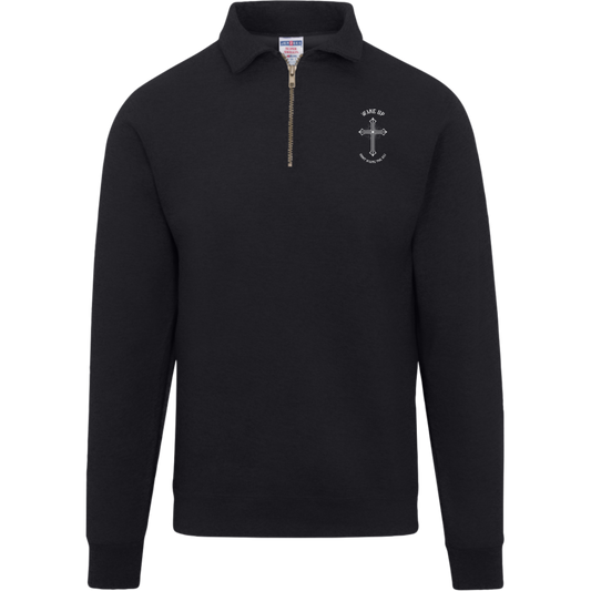 WAKE UP T.W.S.Y.F. Remastered Quarter Zip Pullover