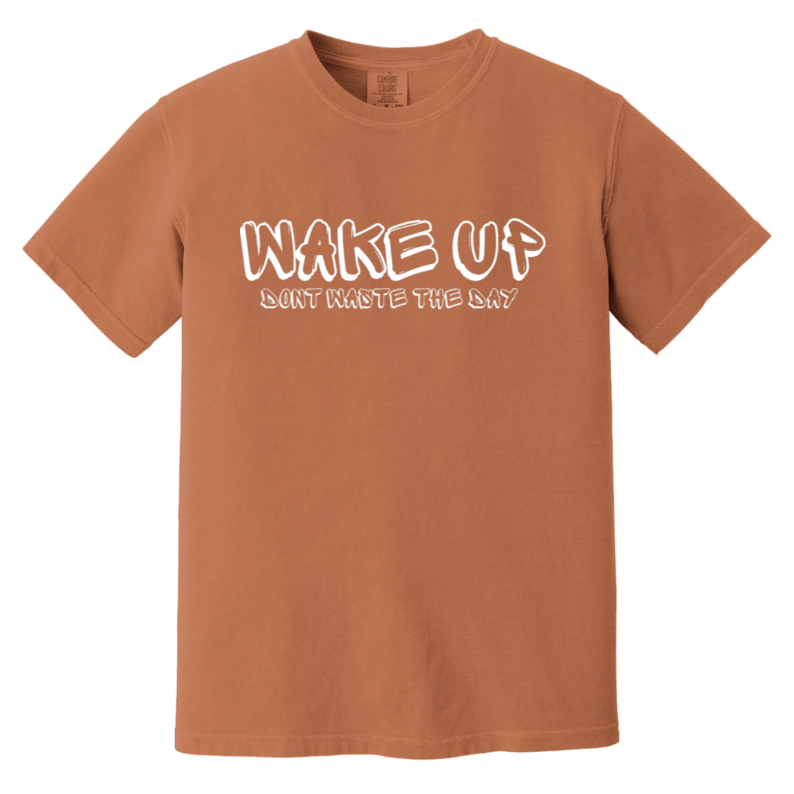 WAKE UP Heavyweight Graffiti Logo Shirt