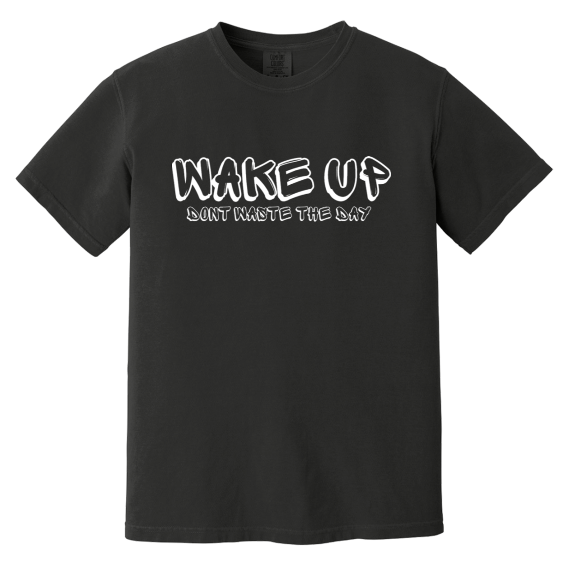 WAKE UP Heavyweight Graffiti Logo Shirt