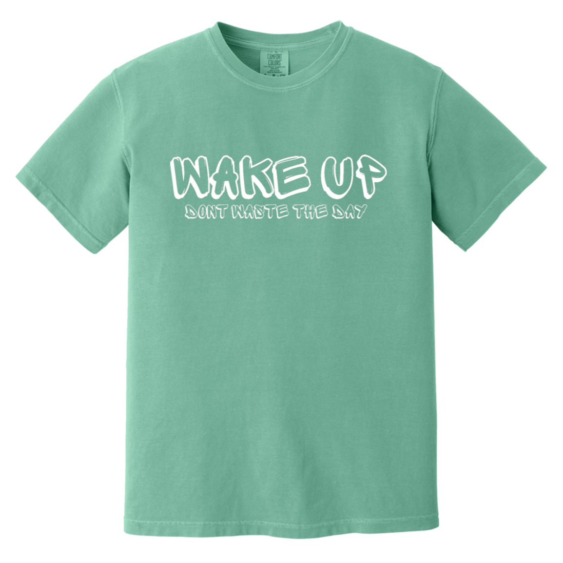 WAKE UP Heavyweight Graffiti Logo Shirt