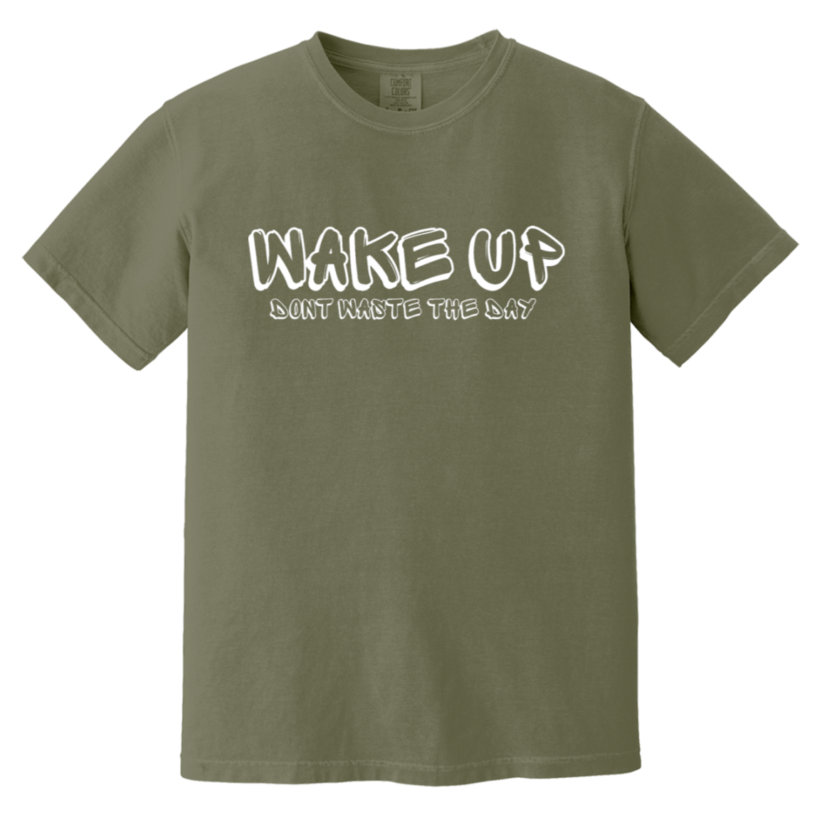 WAKE UP Heavyweight Graffiti Logo Shirt