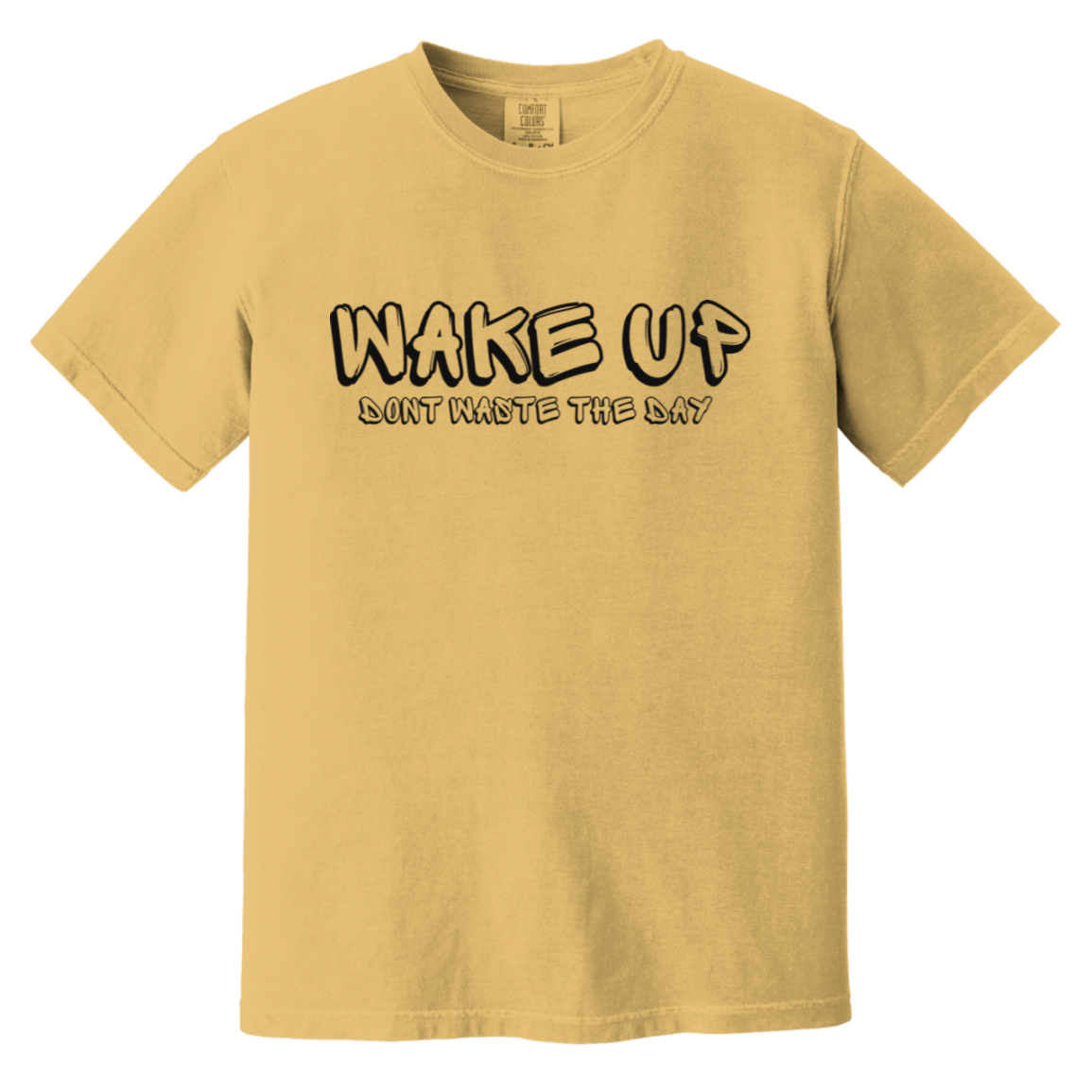 WAKE UP Heavyweight Graffiti Logo Shirt