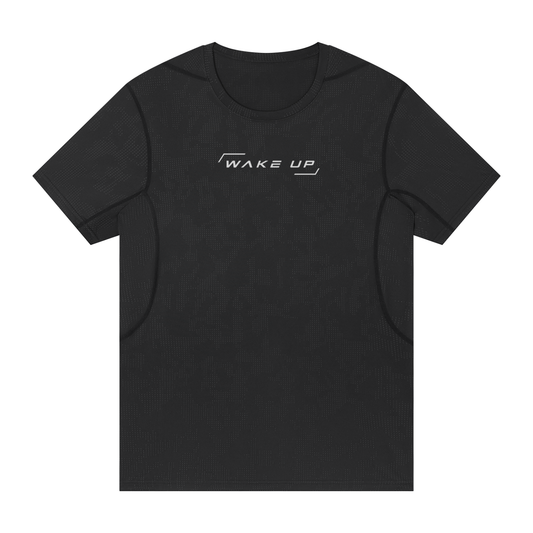 WAKE UP Slim Mesh T-Shirt