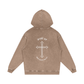 WAKE UP Oversized Snow Washed Hoodie
