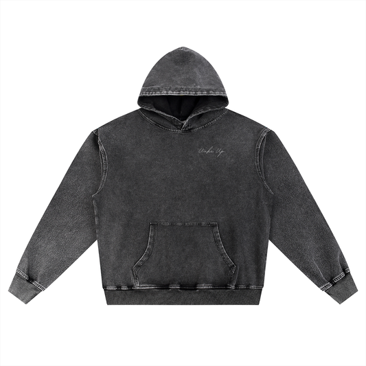 Snow Wash Oversized Hoodie