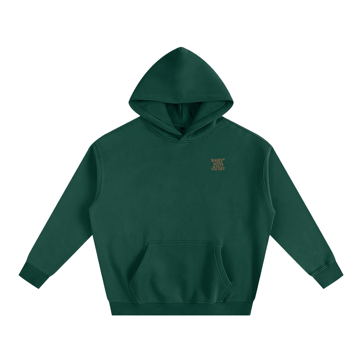 WAKE UP FOF Oversized Fleeced Hoodie