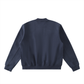 WAKE UP Essential Zip-Up Fleeced Varsity Jacket
