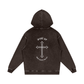 WAKE UP Oversized Snow Washed Hoodie