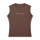 WAKE UP Women's Crewneck Tank Top
