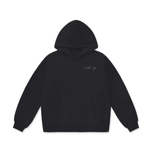 WAKE UP Oversize Heavyweight Fleece Hoodie