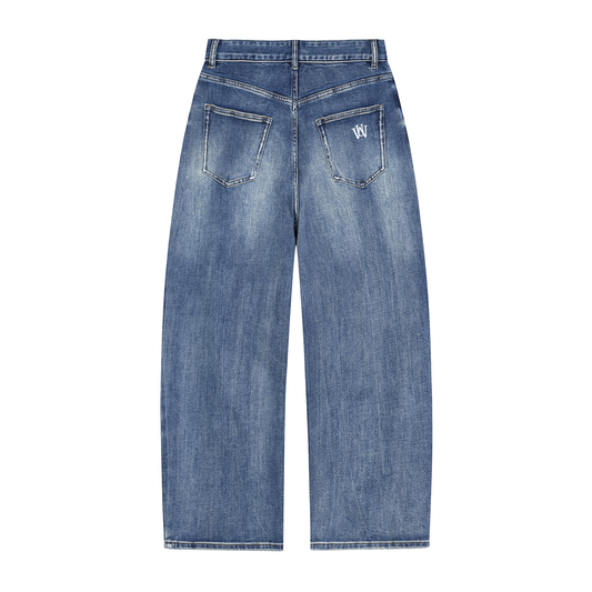 WAKE UP Sun Fade Heavyweight Denim Jeans