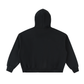 WAKE UP Fleeced Full-Zip Boxy Hoodie