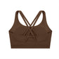 WAKE UP Strappy Criss-Cross Sports Bra