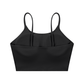WAKE UP Spaghetti Strap Yoga Sports Bra
