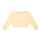 WAKE UP Women's Off-Shoulder Sweatshirt
