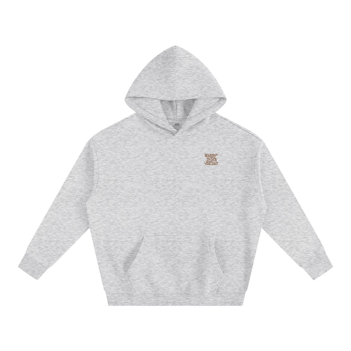 WAKE UP FOF Oversized Fleeced Hoodie