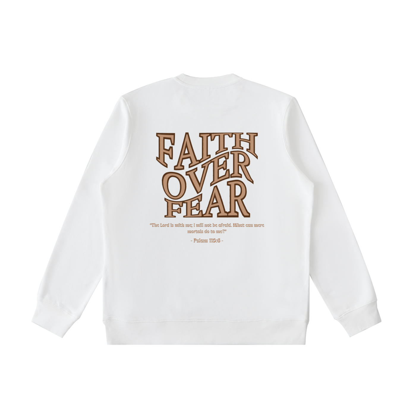 WAKE UP Faith Over Fear Sweatshirt