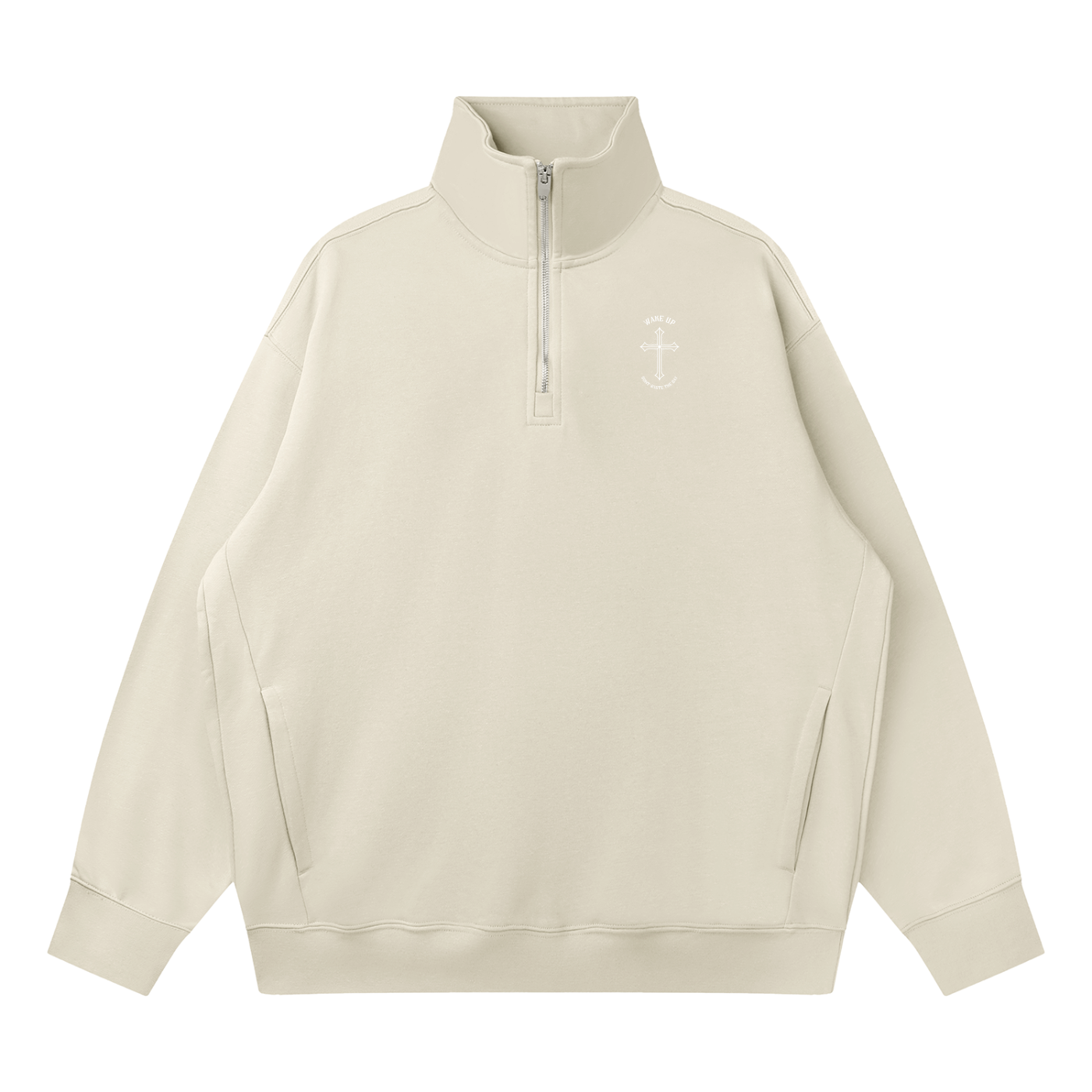 WAKE UP TWSYF Quarter-Zip