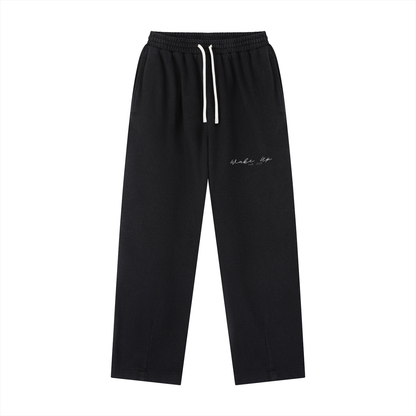 WAKE UP Vintage Washed Drawstring Sweatpants