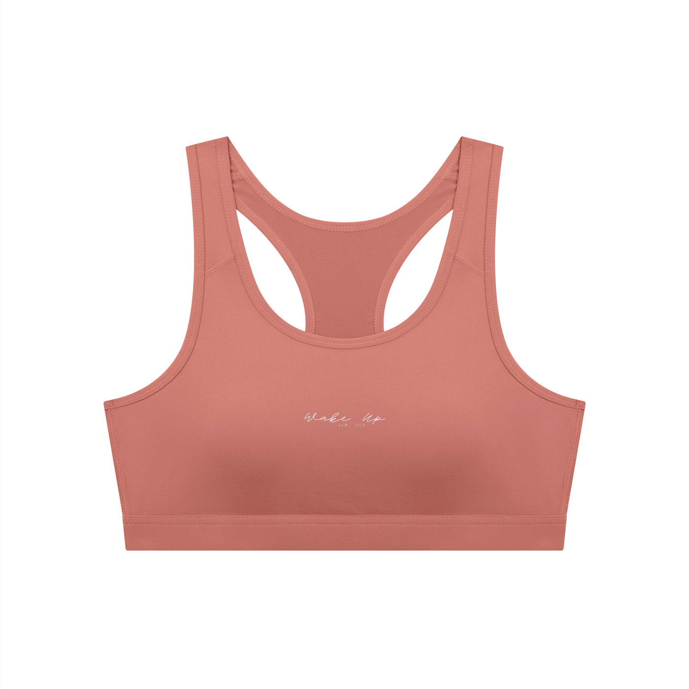 WAKE UP Women's Cropped Sports Bra