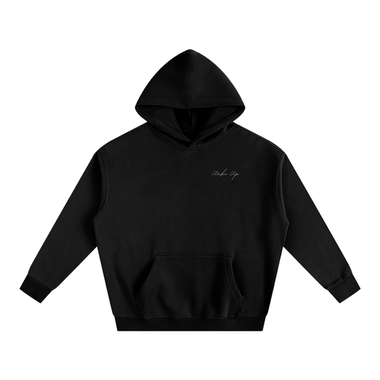 WAKE UP Oversized Fleeced Hoodie
