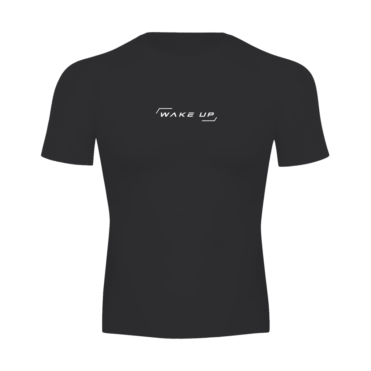 WAKE UP Compression Short Sleeve T-Shirt
