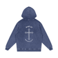 WAKE UP Oversized Snow Washed Hoodie