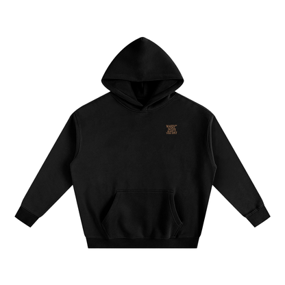 WAKE UP FOF Oversized Fleeced Hoodie