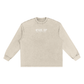 WAKE UP Snow Washed Frayed Long Sleeve