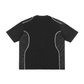 WAKE UP Contrast Piped Panel T-Shirt