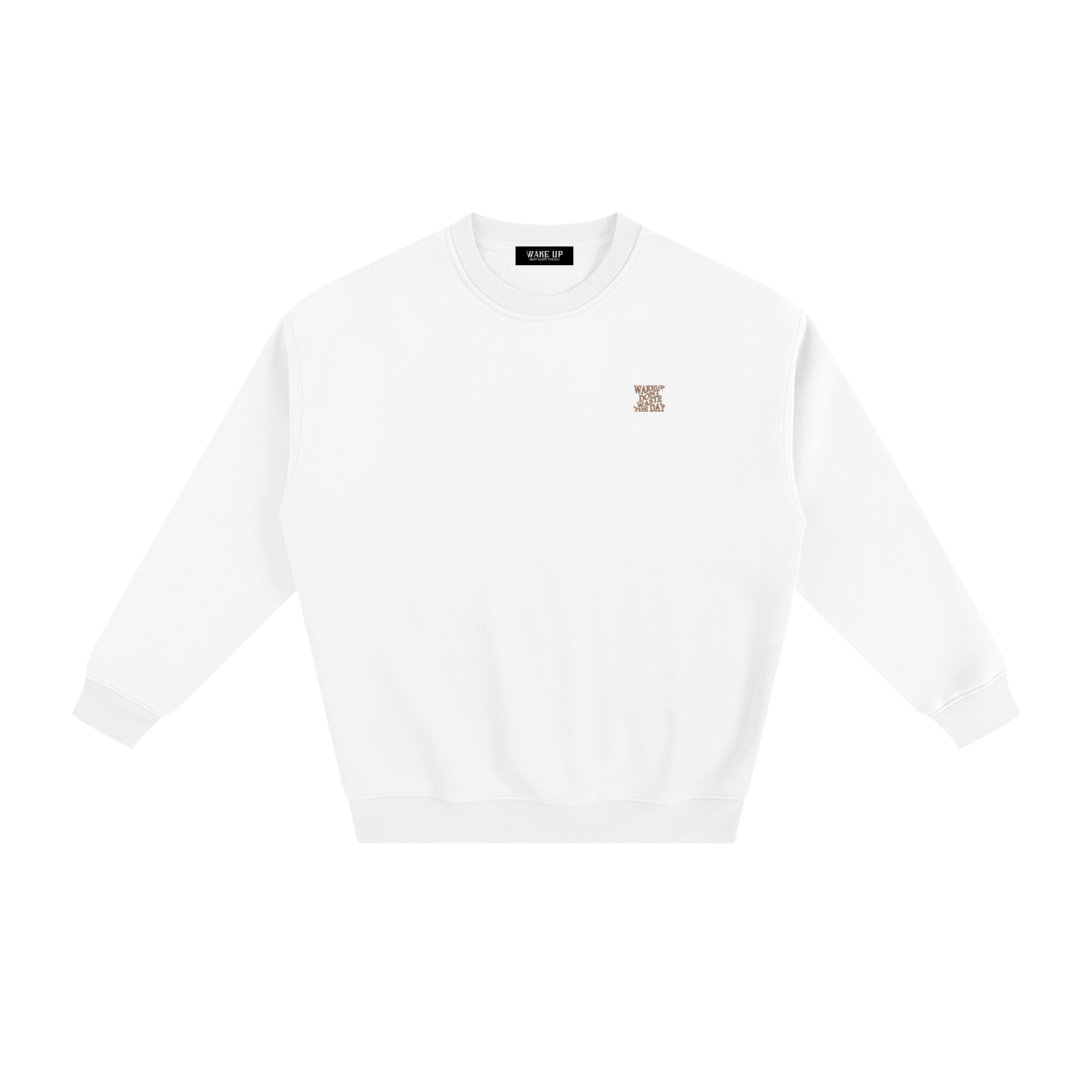 WAKE UP FOF Fleeced Sweatshirt