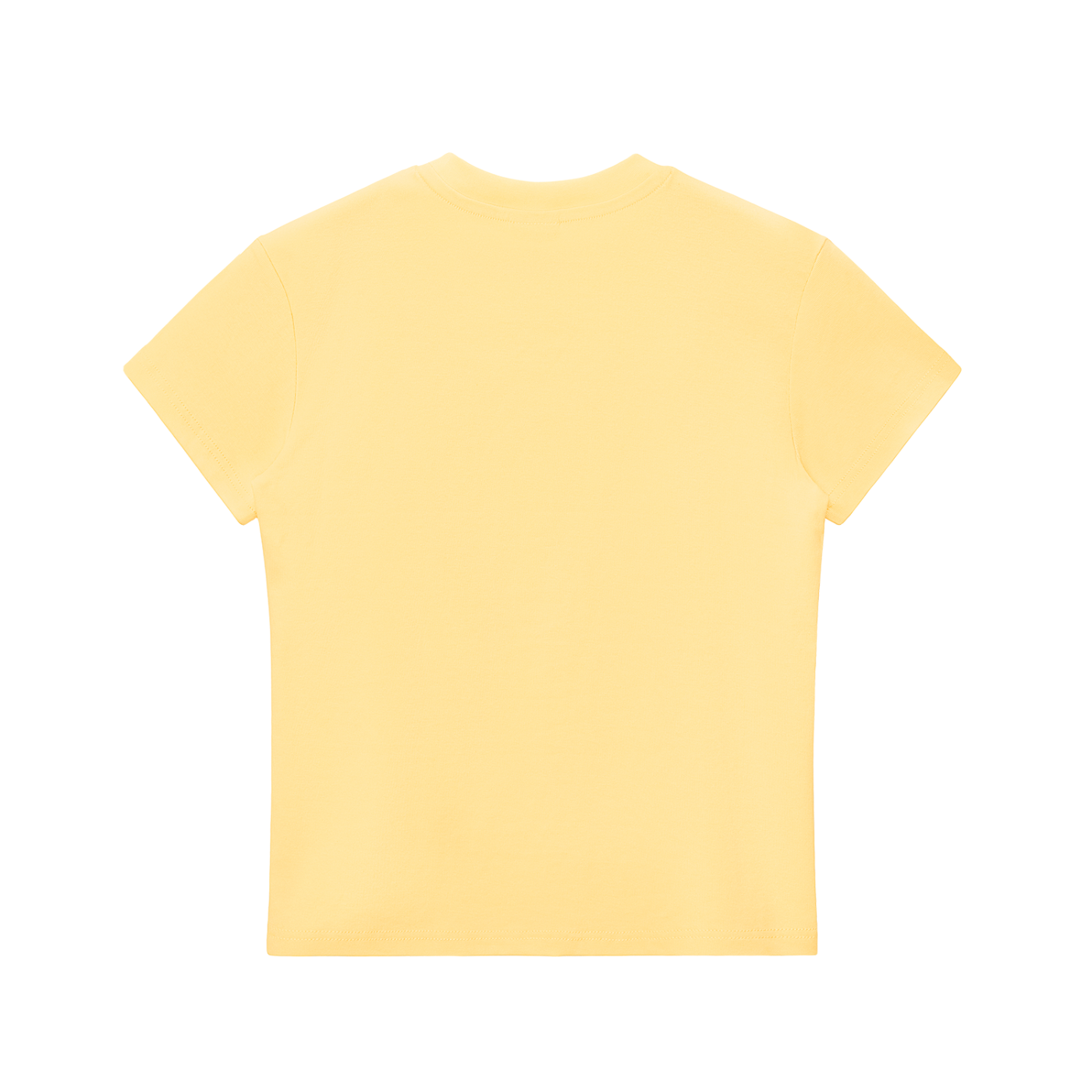 WAKE UP Essential Bodycon Crewneck T-Shirt