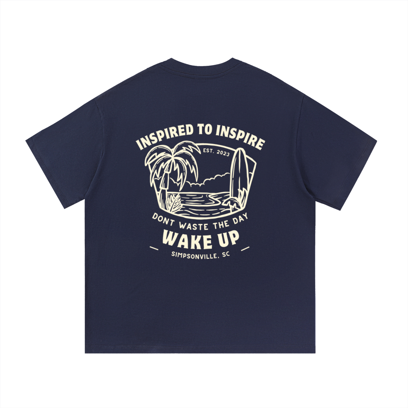 WAKE UP Summer Beach Tee