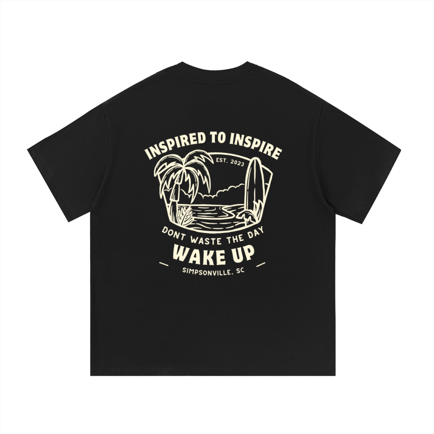 WAKE UP Summer Beach Tee