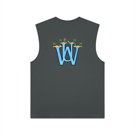 WAKE UP Summer Mens Tank Top