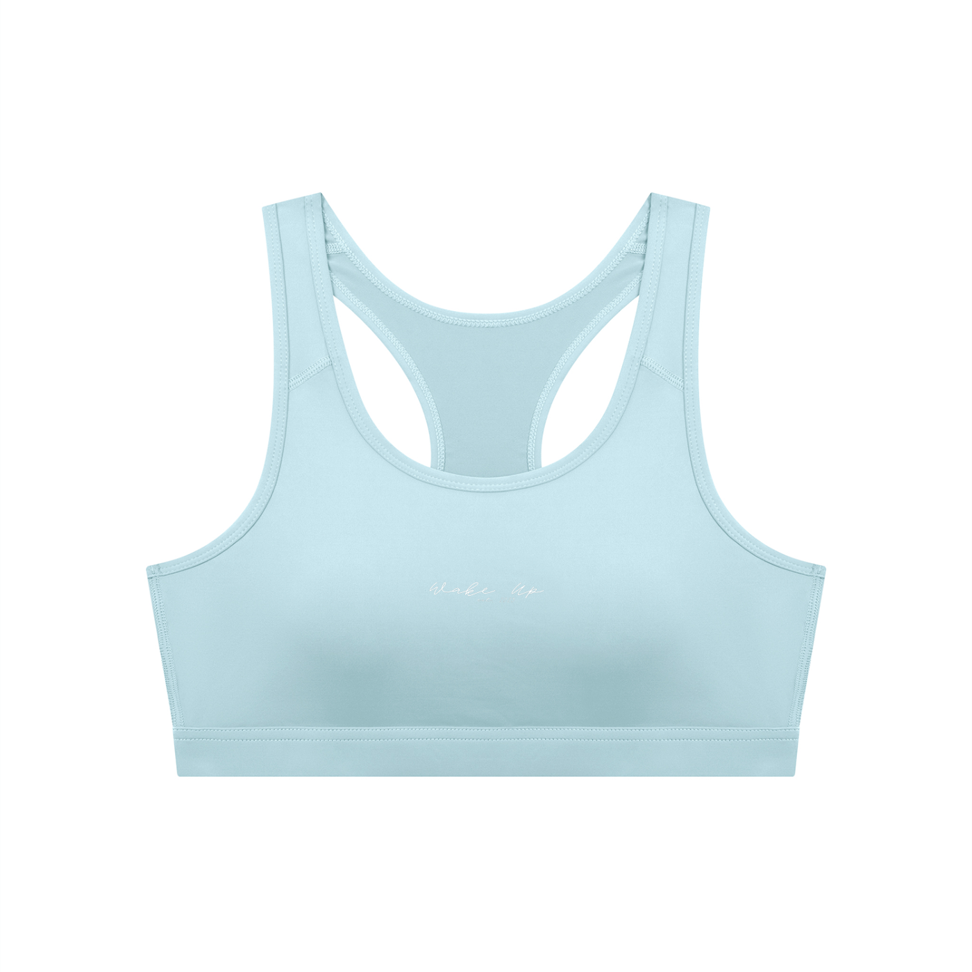 WAKE UP Women's Cropped Sports Bra