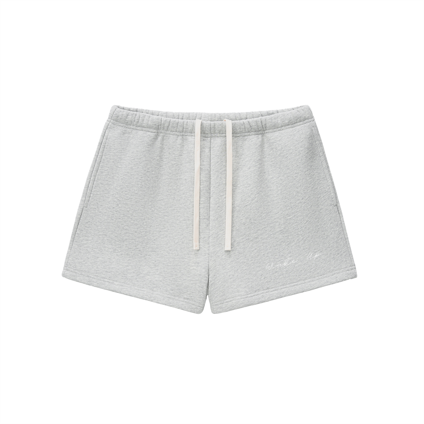 WAKE UP Essential Fleece Drawstring Sweatshorts