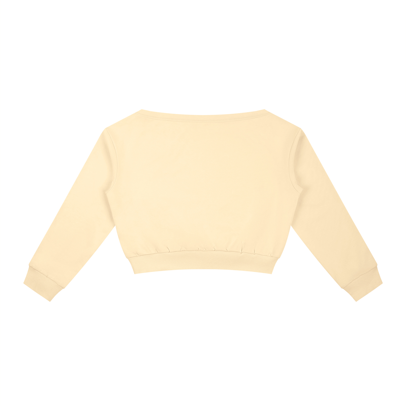 WAKE UP Women's Off-Shoulder Sweatshirt