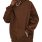 WAKE UP Oversized Fleeced Hoodie