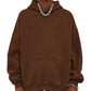 WAKE UP Oversized Fleeced Hoodie
