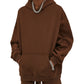 WAKE UP Oversized Fleeced Hoodie