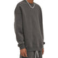 WAKE UP Heavy Simple Fleece Sweatshirt