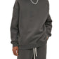 WAKE UP Heavy Simple Fleece Sweatshirt