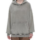 WAKE UP Oversized Snow Washed Hoodie
