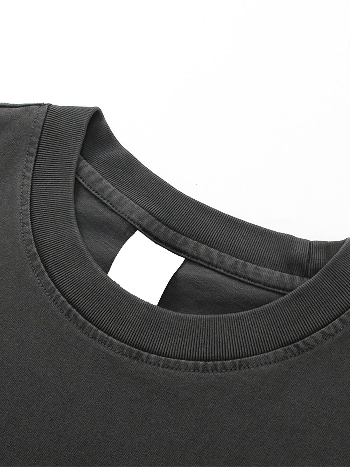 WAKE UP Enzyme Washed T-Shirt