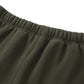 WAKE UP Unisex Solid Color Fleece Straight Leg Pants